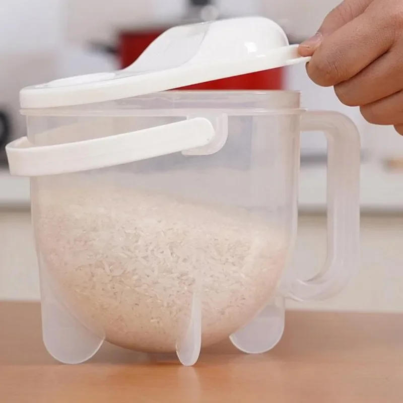 Description Picture 4 of itemKitchen Gadgets for Home Rice Washer, Beans Cleaning Strainer, Cereals Washing Filter, Rice Sieve Colander Basket