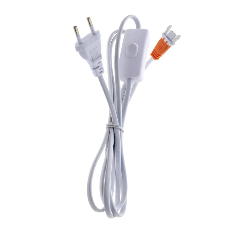 Description Picture 3 of itemPower Wire with Switch 220-240V Connector Electrical Cords 1M Power Supply Extension Cable for LED Bar Light / Strip Light
