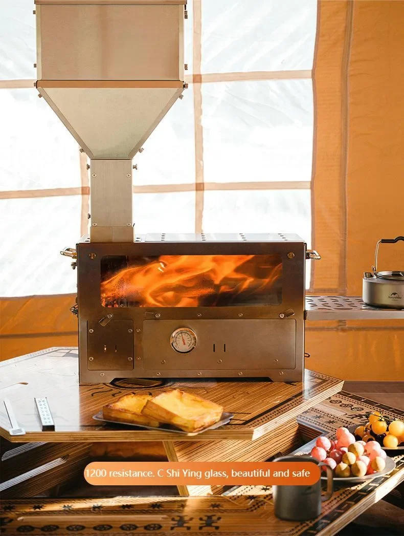 Description Picture 6 of itemNaturehike Particles Heating Stove Outdoor Portable Multifunctional Granular Fuel Oven Firewood Camping Tent Cookware Furnace