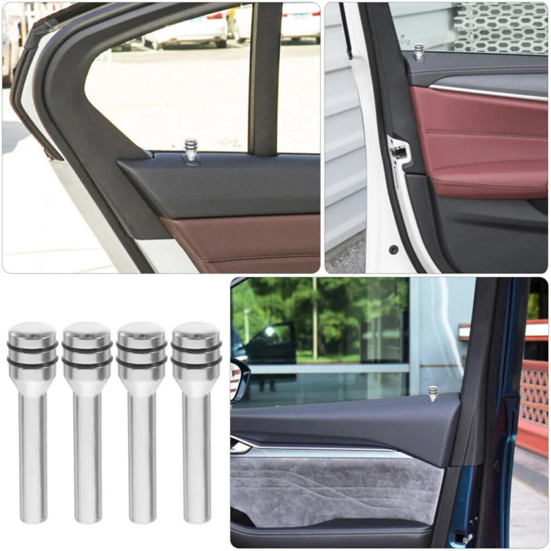 Description Picture 5 of item4 Pcs Lock Pin For Pickup Car Knobs Vehicle Bolt Door Truck Aluminum Alloy 1.93X0.47X0.28in Car Door Lock Knobs