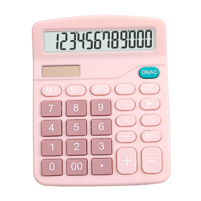 Description Picture 5 of itemNew 12 Digits Electronic Calculator Large Screen Desktop Calculators Home Office School Calculators Financial Accounting Tools