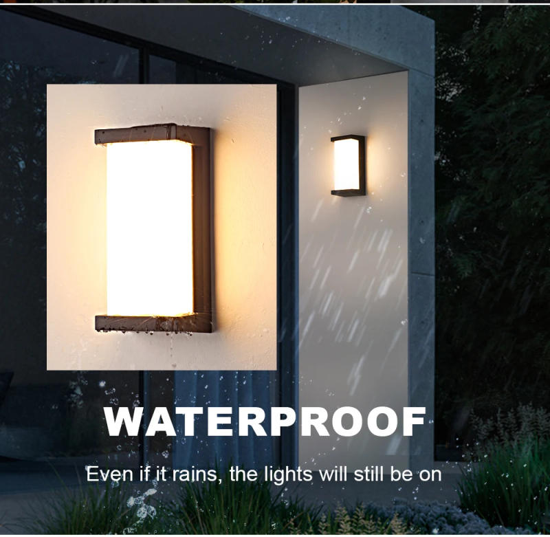 Description Picture 3 of itemLED Wall Light Motion Sensor light AC85-265V 30W 16W 12W Waterproof Surface Mounted Indoor Wall Lamps Living Room Porch Outdoor