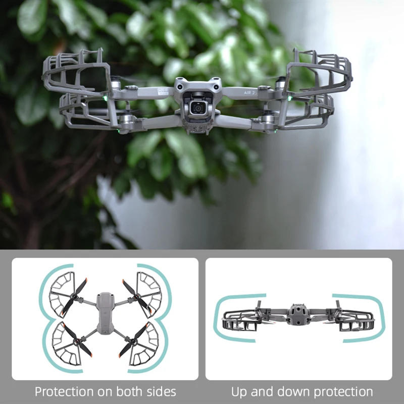 Description Picture 4 of itemBRDRC Propeller Guard For DJI Mavic AIR 2/AIR 2S Semi-enclosed Props Protector Cover Protecive Wing Fan Spare Part Accessories