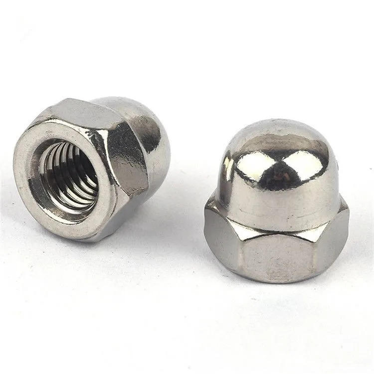 Description Picture 4 of item10PCS/Lot M10 Nut Half Round Ball Head Decorative Screw Cap Hexagonal Cap Screw For Lamp Tooth Tube Nut Gold Silver