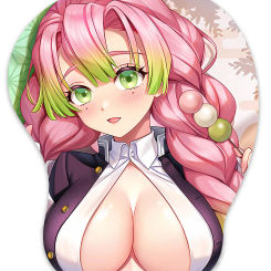 NEW 3D Mouse Pad Kimetsu No Yaiba Kanroji Mitsuri Anime Manga Breast Gaming Wrist Rest Multi Design Mouse Mat