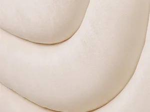 Description Picture 4 of itemHITHOS Queen Upholstered LED Bed Frame with 2 Storage Drawers, Velvet Platform Bed with Wingback Headboard, Solid Wooden Slats S