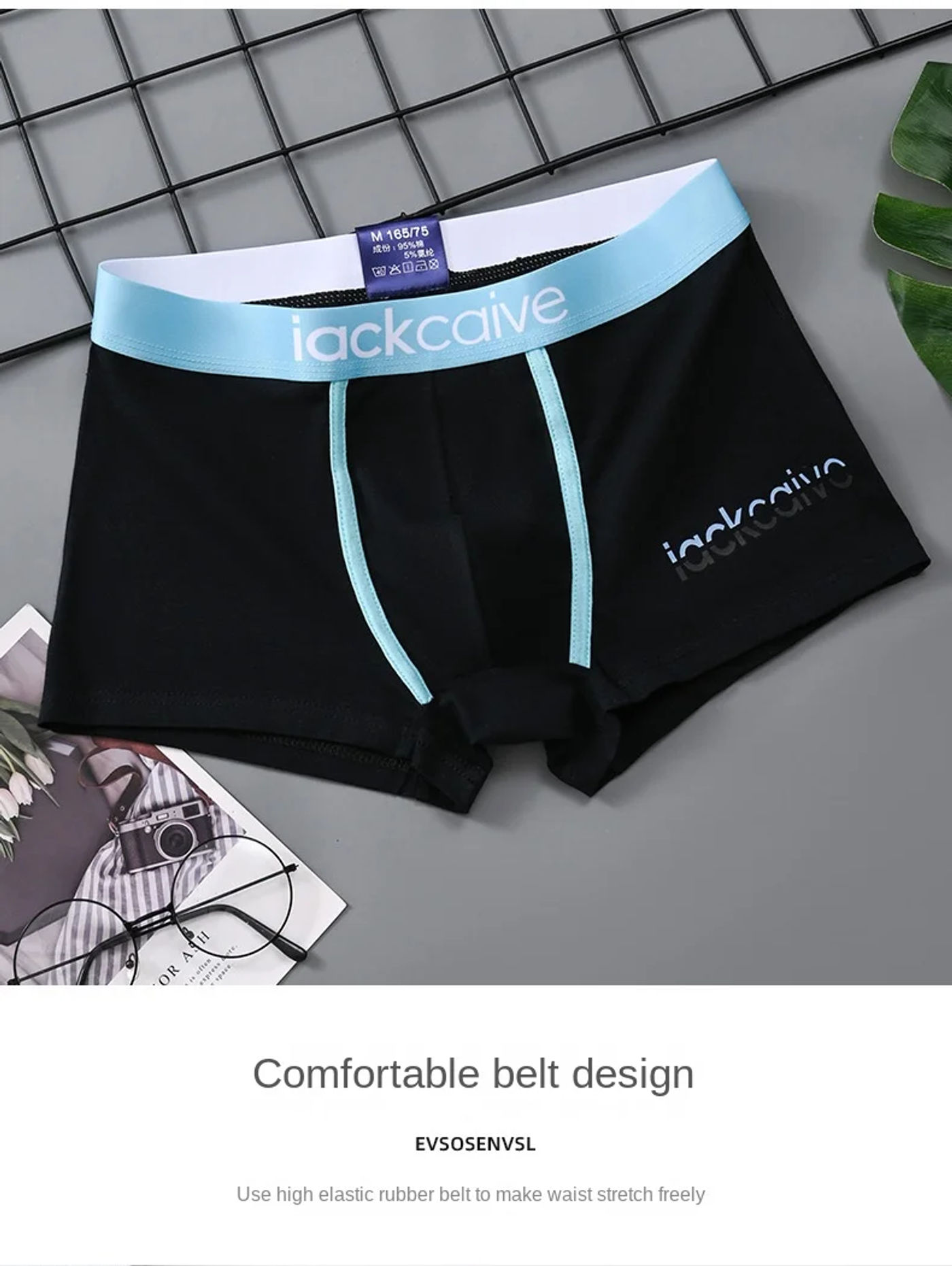 Description Picture 5 of item1Pcs Underwear Men's Boxer Shorts Sexy Panties Cotton Boxers Man Underpants Male Shorts Homme U Convex Lingerie Wholesale Lots