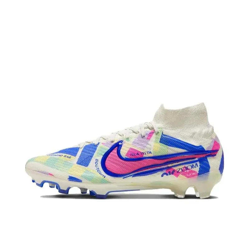 Description Picture 6 of itemIconic Brand Zoom Mercurial Superfly 9 Elite FG Men's Soccer, Anti Slip, Wear Resistant, Shockproof Football Shoes, Purple FV4553-500