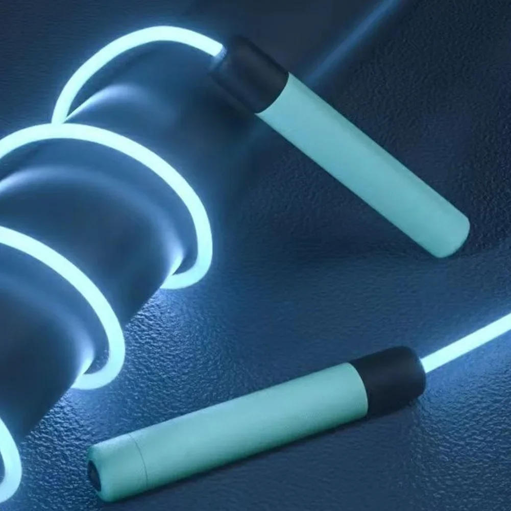 Description Picture 6 of itemGlowing Jump Ropes LED Luminous Skip Rope for Kids Adult Fitness Adjustable Skipping Rope Training Sports Equip Outdoor Jumping
