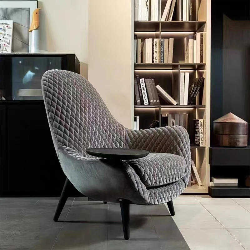 Description Picture 3 of itemBedroom Lounge Vanity Chair Living Room Accent Luxury Armchairs Comfy Reading Design Muebles Para El Hogar Furniture Living Room