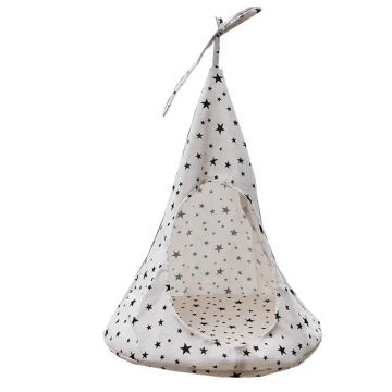 Washable Removable Hanging Conical Cat Hammock Pet Tent Cat House Bed Kitten Nest Suitable for Small Pets Around 11 Pounds