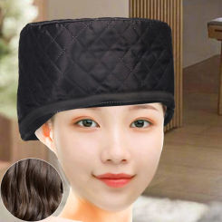Heat Cap Portable Reusable Adjustable Waterproof Multipurpose Hair Steamer Cap for Salon Barbershop Repair Perming Hair Care