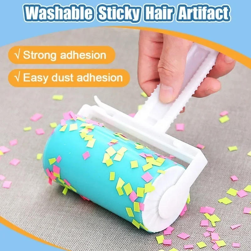 Description Picture 3 of itemReusable Lint Remover for Clothes Cat Hair Pet Hair Pellet Remover Washable Clothes Sticky Roller Carpet Sofa Dust Collector