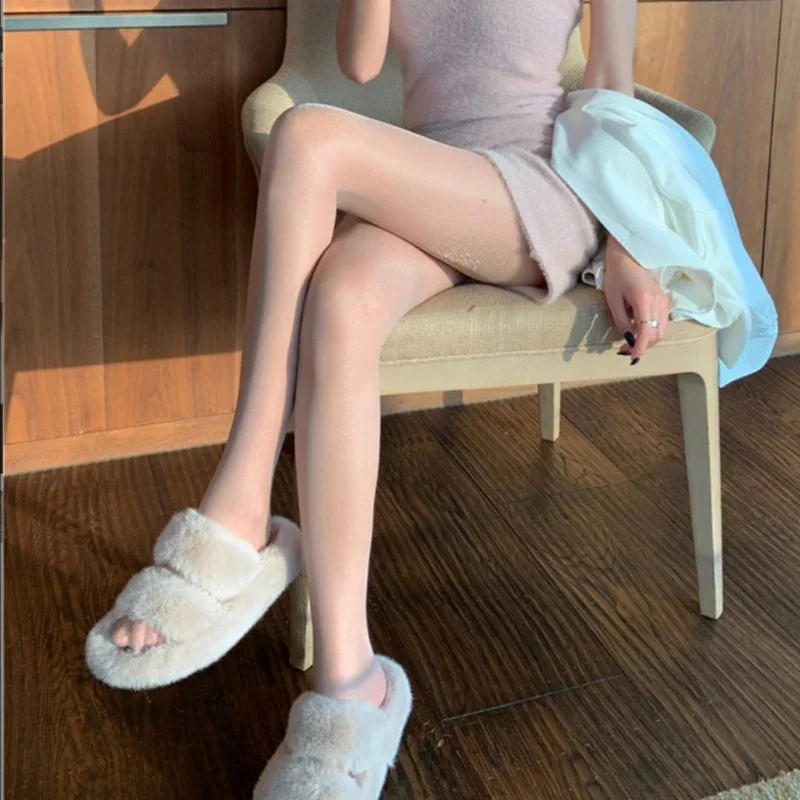 Description Picture 6 of itemShiny Sexy Black Stockings Pantyhose Transparent Tights Charming Women Underwear Glitter Bright Hosiery Ladies Panty Stockings