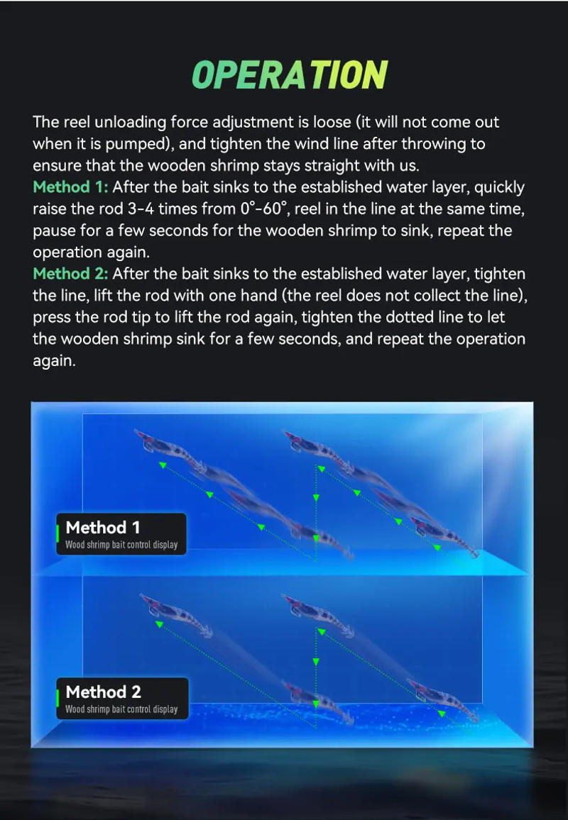 Description Picture 5 of itemKingdom Egi Squid Bait 3.0# 15g Artificial Jigging Lures Slow Sinking Squid Hooks Sea Fishing Octopus Cuttlefish Luminous