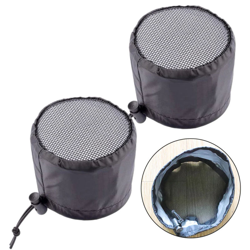 Description Picture 6 of item2Pcs Grow Tents Duct Filter Vent Cover With Elastic Band Fixed Buckles For Plant Filter Hoods Mesh Cloth Exhaust Fan Air Duct