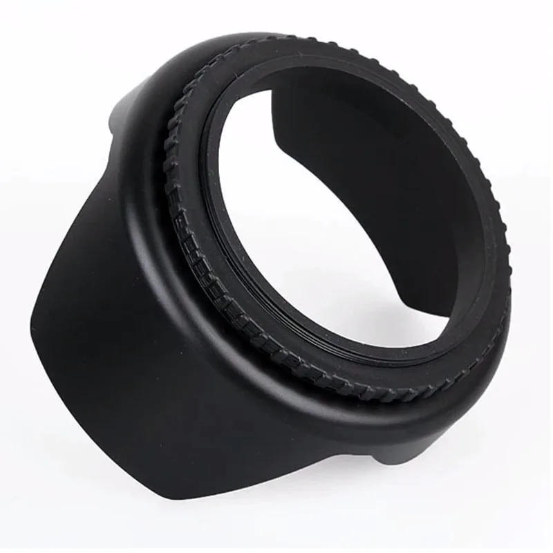 Description Picture 4 of item49mm 52mm 55mm 58mm 62mm 67mm 72mm 77mm 82mm Screwed Flower Petal LENS HOOD for canon nikon Sony camera lens