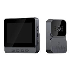 Video Doorbell IR Night Vision Wireless Door Bell 1080P 4.3Inch IPS Screen Doorbell Camera 2.4G For Villa Home