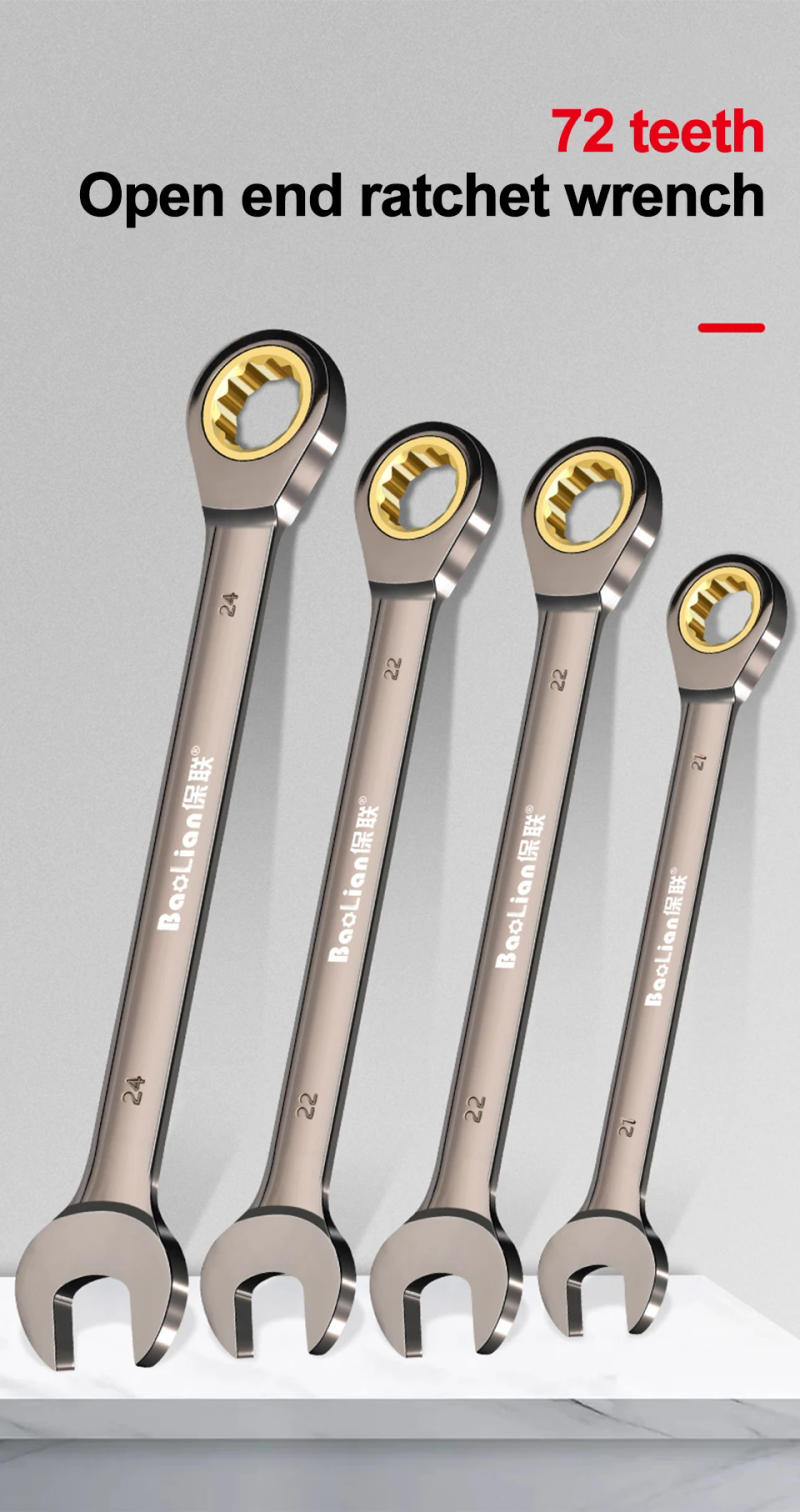 Description Picture 4 of item6-32mm Universal Torx Wrench Adjustable Torque 72-tooth Ratchet Spanner for Bicycle Motorcycle Car Repair Tools Mechanical Tool