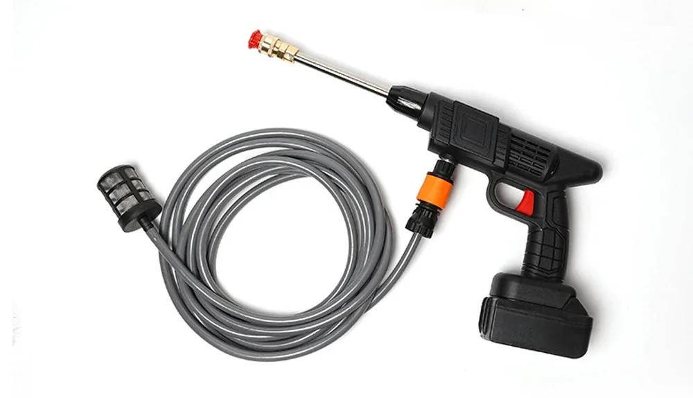 Description Picture 5 of itemPortable High Pressure Washer 30Bar Water Gun Household Lithium Battery Wireless Garden Spray Cleaner Pump Washing Machine