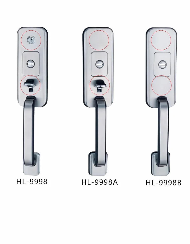 Description Picture 6 of itemStainless Steel Old Anti-theft Door Lock Double-sided Handle Lock Body Set with Key Household Hardware Door Locks