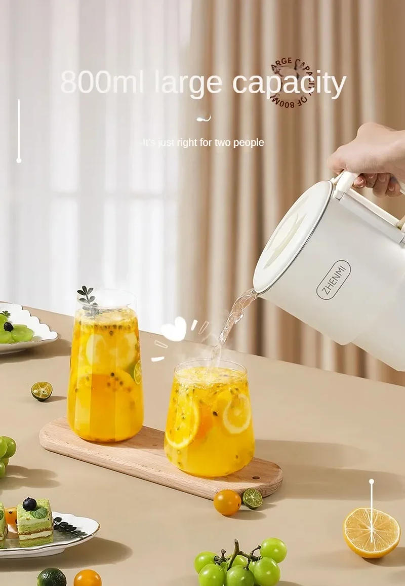 Description Picture 4 of itemAll-Steel 220V Folding Kettle Travel Business Traveling Portable Kettle Stainless Steel Electric Heating Cup Mini Household