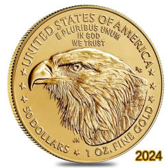 2024 New Limited Edition Non-currency Coin Commemorative Liberty Goddess 24K Gold Plated American Eagle Head Coin Badge of Honor