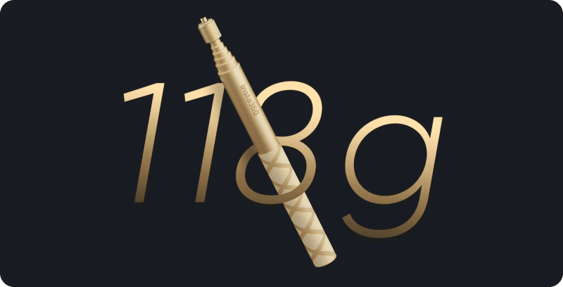 Description Picture 4 of itemInsta360 114cm Invisible Selfie Stick For Insta 360 X4 / Ace Pro / GO3 / GO2 / X / X2 / X3 / One RS Gold Stick Original Accesso