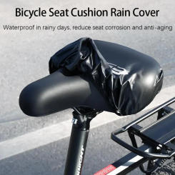 ESLNF Mountain Road Bicycles Saddle Seat Dust Rain Covers proof Oxford Cloth Cushion Protector Outdoor Biking Seat Rain Guard
