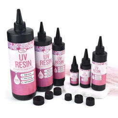 UV Resin Glue Crystal Clear Ultraviolet Curing Epoxy Resin UV Glue Solar Cure Sunlight Activated DIY Jewelry Making Tools