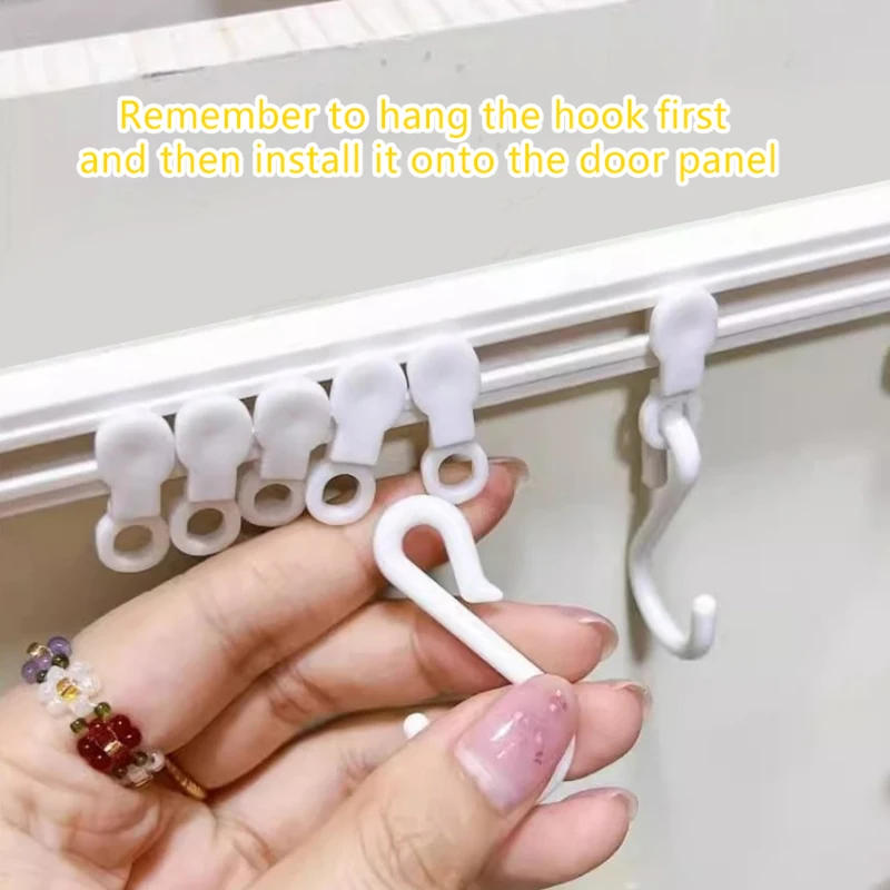 Description Picture 6 of itemKitchen Storage Rack Non-perforated shelves Wall Mounted with Movable hook Spoon Holder Organizer Kitchen Utensil Accessories