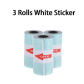 3 Rolls White