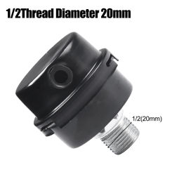 1pc Air Compressor Muffler All-iron Oil-free Silent Air Compressor Intake Filter Noise Muffler Silencer 1/2'' 3/4'' Thread