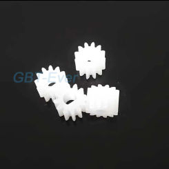 1/10/20/50Pcs 0.5 Modulus Plastic Gear 12 Teeth Toy RC Model Car D-hole 3mm Shaft Motor Pinion Gear OD 6mm Reduction Motor Parts