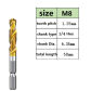 M8x1.25 Golden