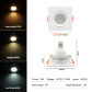Square 3W White