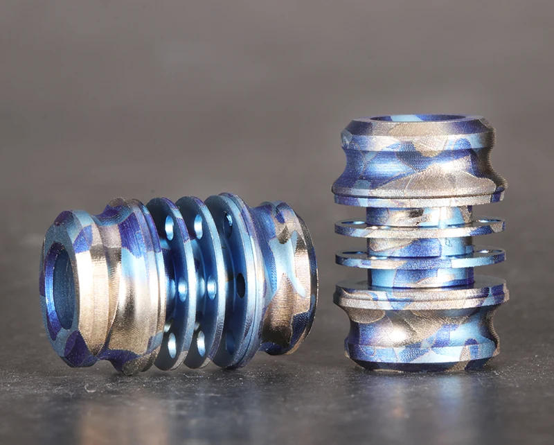 Description Picture 5 of itemV DIY Titanium Alloy TC4 Knife Beads Lanyard Paracord Rope Outdoor Camping Pendants EDC Multi Tools Camping Survie