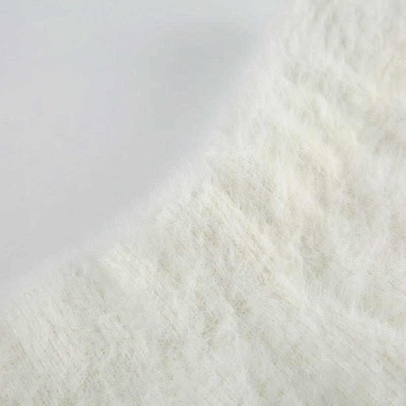 Description Picture 3 of itemExquisite Faux Fur Soft Simple Trendy New Women’s Short Fashion Chic Warm Solid Fluffy Mini Pants