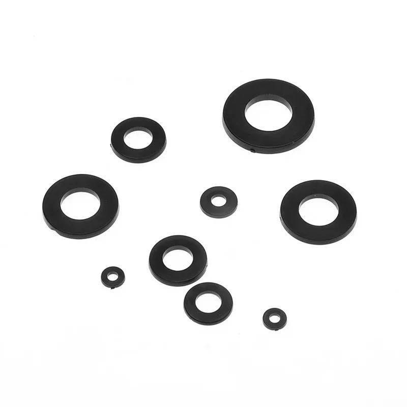 Description Picture 4 of item50/100 x M2 M2.5 M3 M4 M5 M6 M8 M10 M12 White Black Plastic Nylon Flat Washer Plane Spacer Insulation Gasket Ring For Screw Bolt