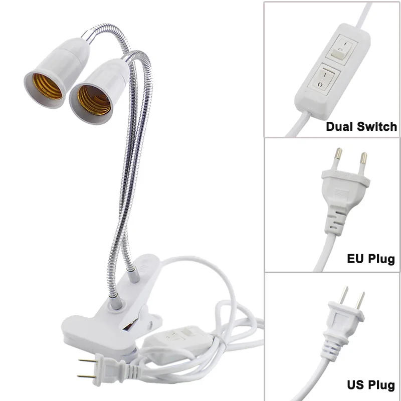 Description Picture 3 of itemPlant Grow Lamp Light 290 LED Bulbs Full spectrum Dual Head plants flowers growing lights Indoor Hydroponic greenhouse Lighting