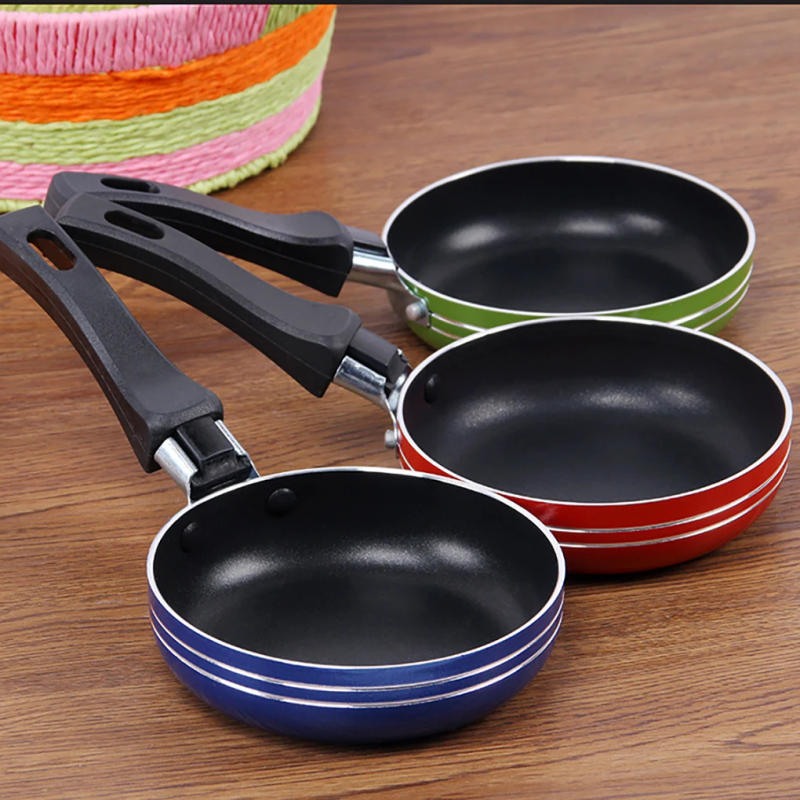 Description Picture 2 of itemNonstick Frying Pan Egg Sausages Vegetable Fry Pot Home Bar Hotel Kitchen Reusable Cooking Cookware Kitchenware