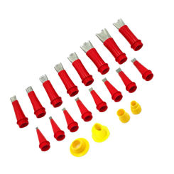 For Bathrooms Caulking Applicator Caulk Nozzle Set For Home Improvement 45° Design Muzzle Easy To Clean Easy To Store