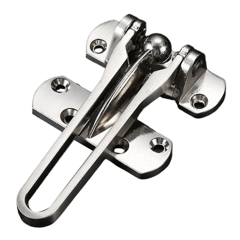 Description Picture 4 of itemSecure Your Bedroom with Stainless Steel Door Buckle Lock Chain Easy Swing Motion Ultra thick Construction Toddler proof