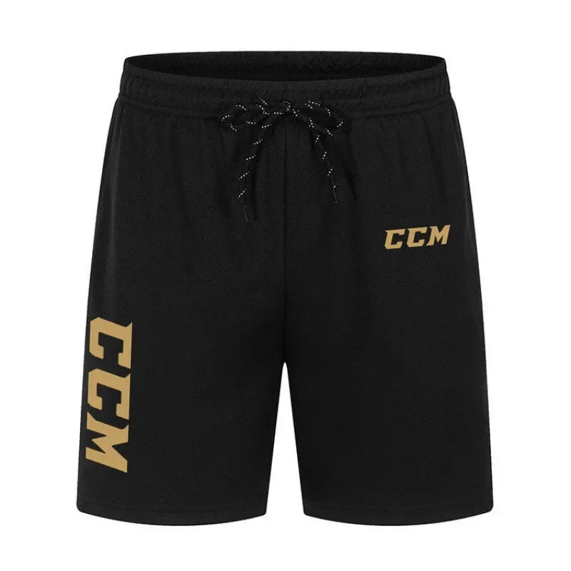 Description Picture 2 of itemCCM 2023 Summer New Jogger Shorts Men Casual Sweathshorts Gyms Workout Male Breathable Mesh Quick Dry Sport Shorts