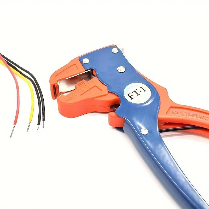 Description Picture 5 of itemAutomatic Wire Stripper Flatwire Cutter Stripping Plier 0.2 to 6mm Range Length Adjustment For Electrician Crimping Pliers