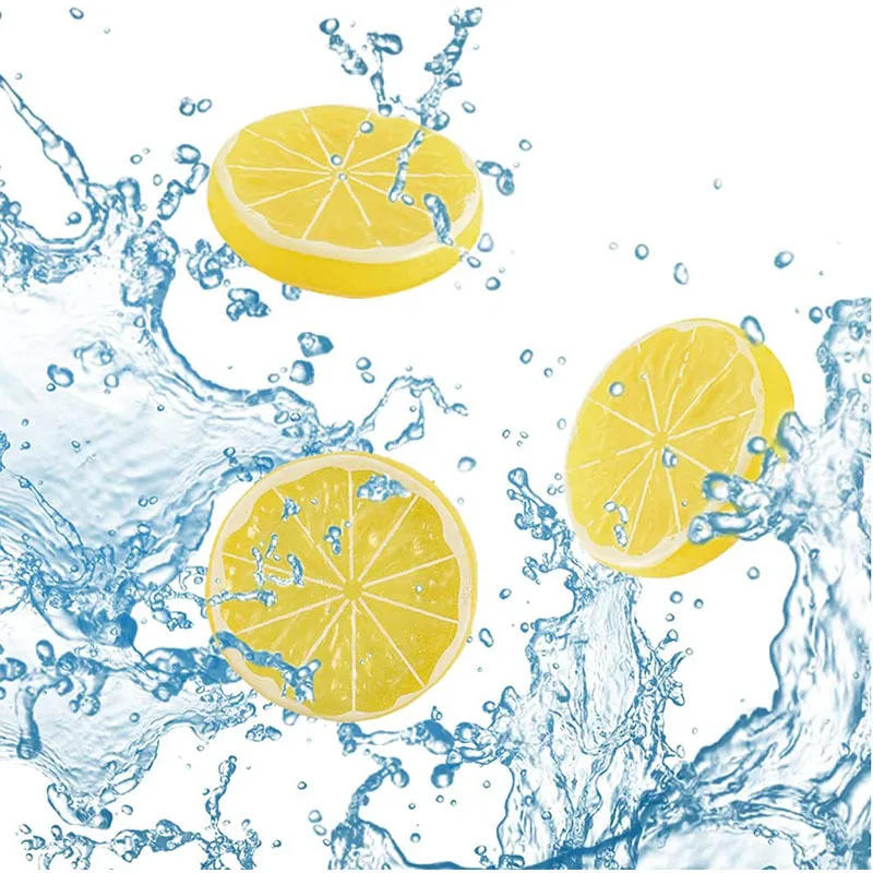 Description Picture 5 of item5pcs 2inch Artificial Lemon Orange Festive Party Supplies Fake Fruits Christmas Halloween Home Decoration Food Phography Props