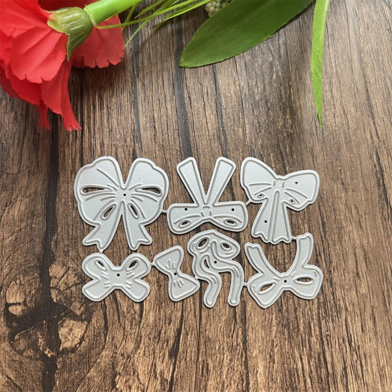 Description Picture 5 of itemBow Metal DIY Embossing Moulds Stencil Cutting Dies for Album Paper Card Making Scrapbooking Durable