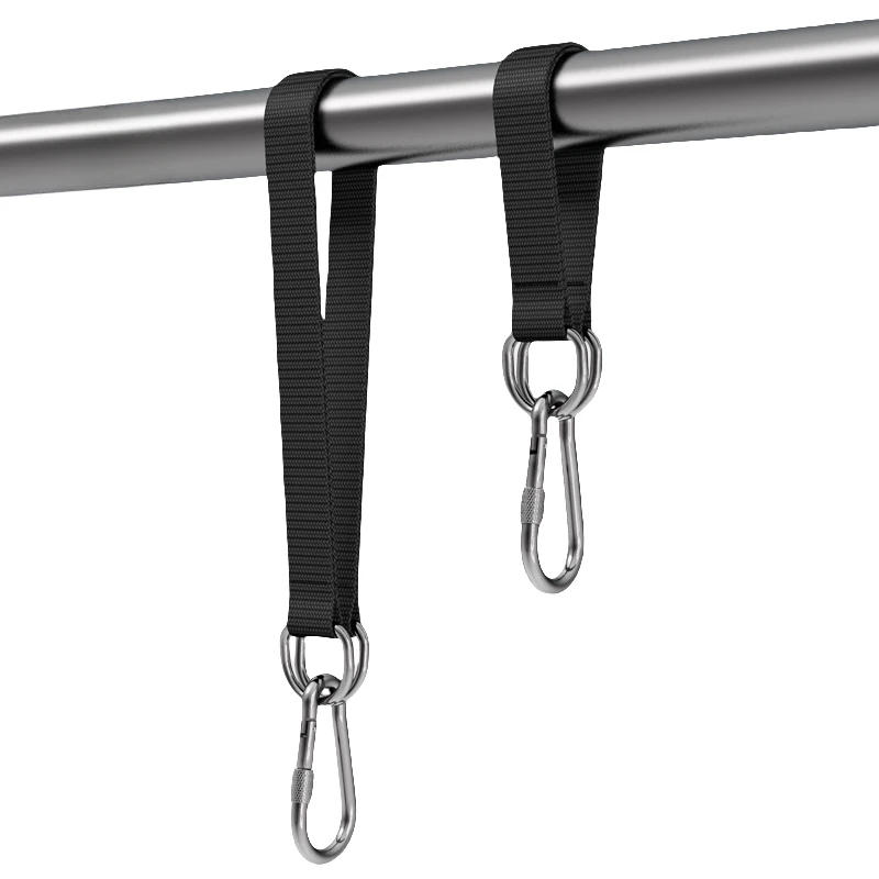 Description Picture 3 of itemTree Swing Straps 200kg Heavy Duty Hook Ring Hanging Belt Connecting Belt for Hammock Punching Bag Swing Horizontal Bar