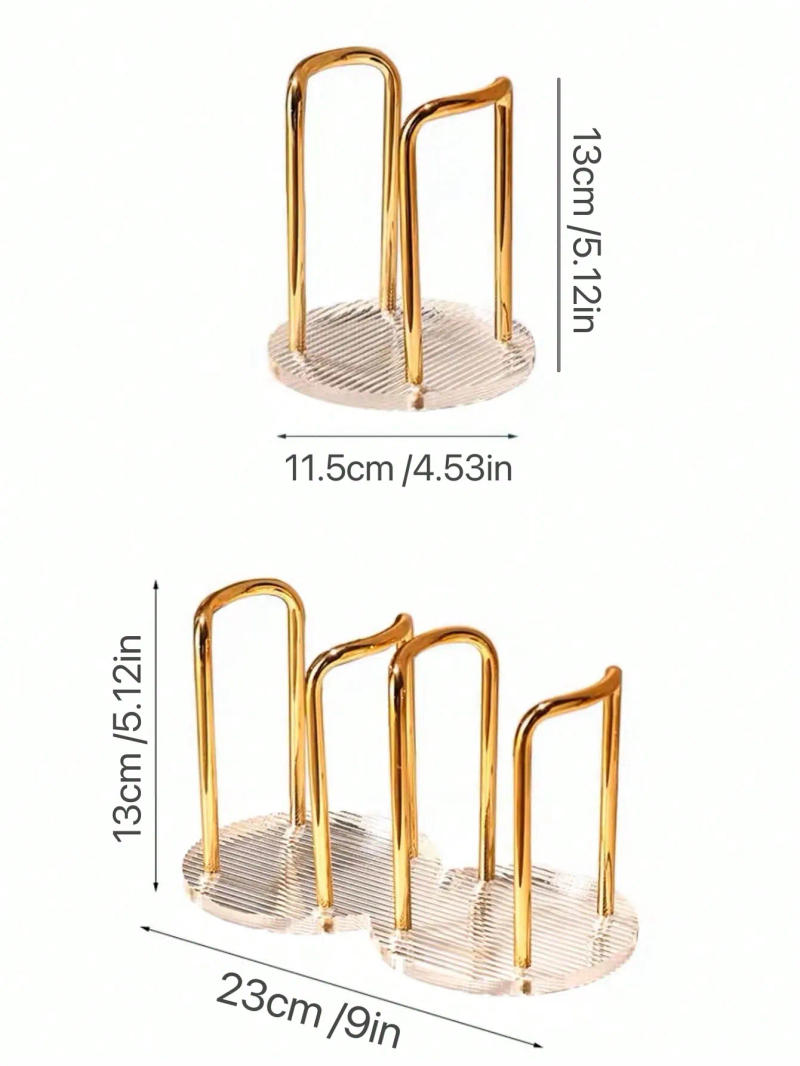 Description Picture 5 of itemLuxury Disposable Cup Holder Water Tea Cups Dispenser Rack Storage Shelf With Longer Stick Mug Display Stand Home Organizer