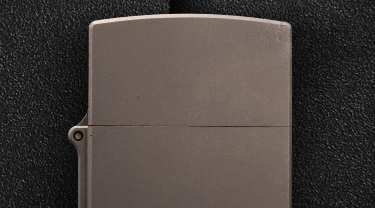 Description Picture 2 of itemEDC Titanium Alloy Square Box Large Hinge Thick Shell Windproof Gift Hiking Handle Outdoor Camping Portable Tools